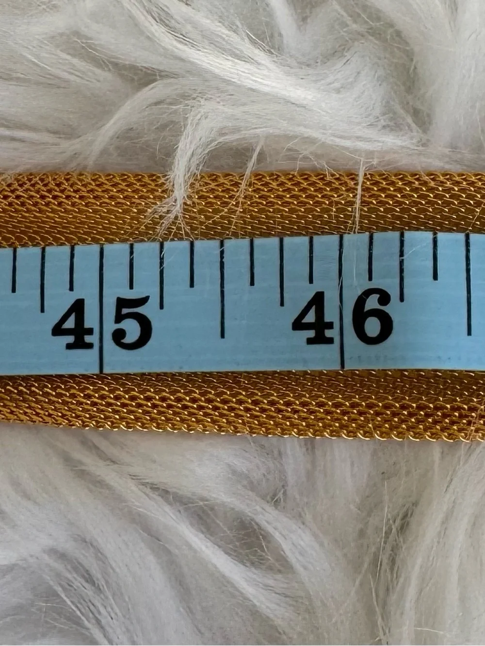 Gold Woven Metallic Belt - Women's Accessory
